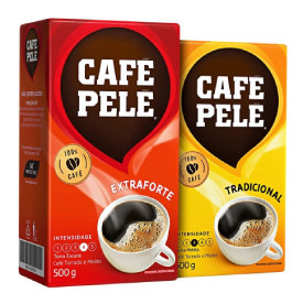 Café Pele original pacote de café extra forte e tradicional